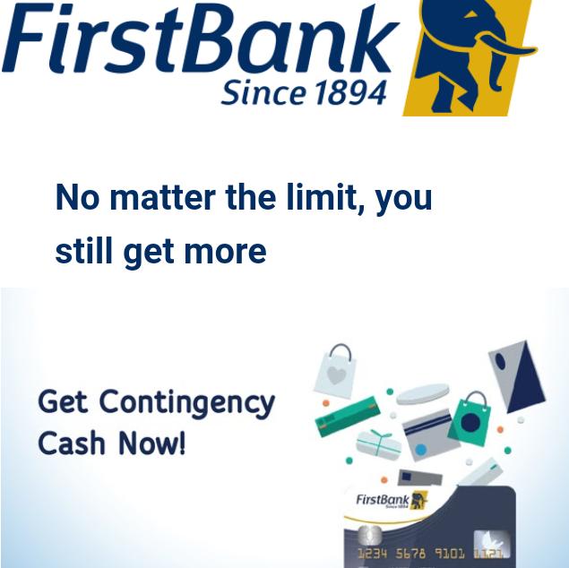 My Logo : First Bank Naira Credit Card