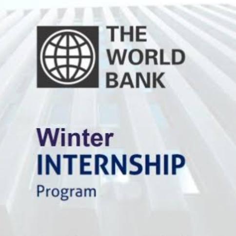World Bank Summer Internship