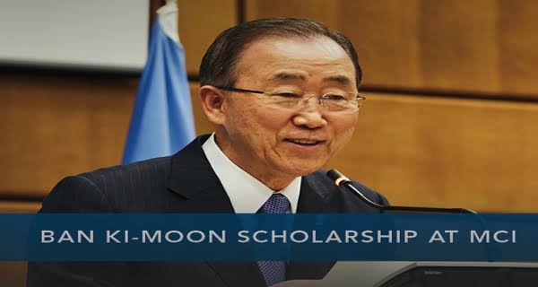 My logo: Ban Ki-Moon Scholarship