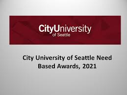 My Logo : City University of Seattle Presidential Merit Award