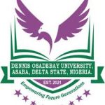 My logo : Dennis Osadebay University DOU Pre-Degree Admission Form