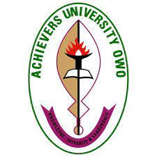 My Logo : Achievers University School Fees Schedule