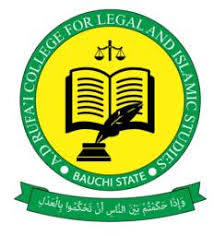 My Logo : AD. Rufa'i College Legal and Islamic Studies Admission Form