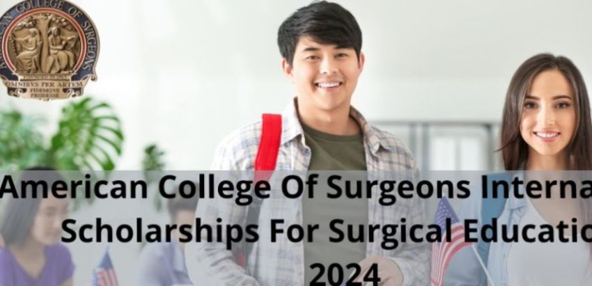 My Logo: American College Of Surgeons International Scholarships For Surgical Education 2024 Portal