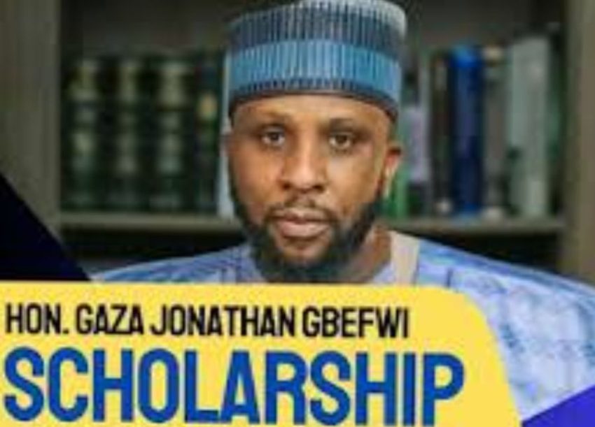 My Logo : Hon. Gaza Jonathan Gbefwi Scholarship Program for Nigerian Students 2024 Portal